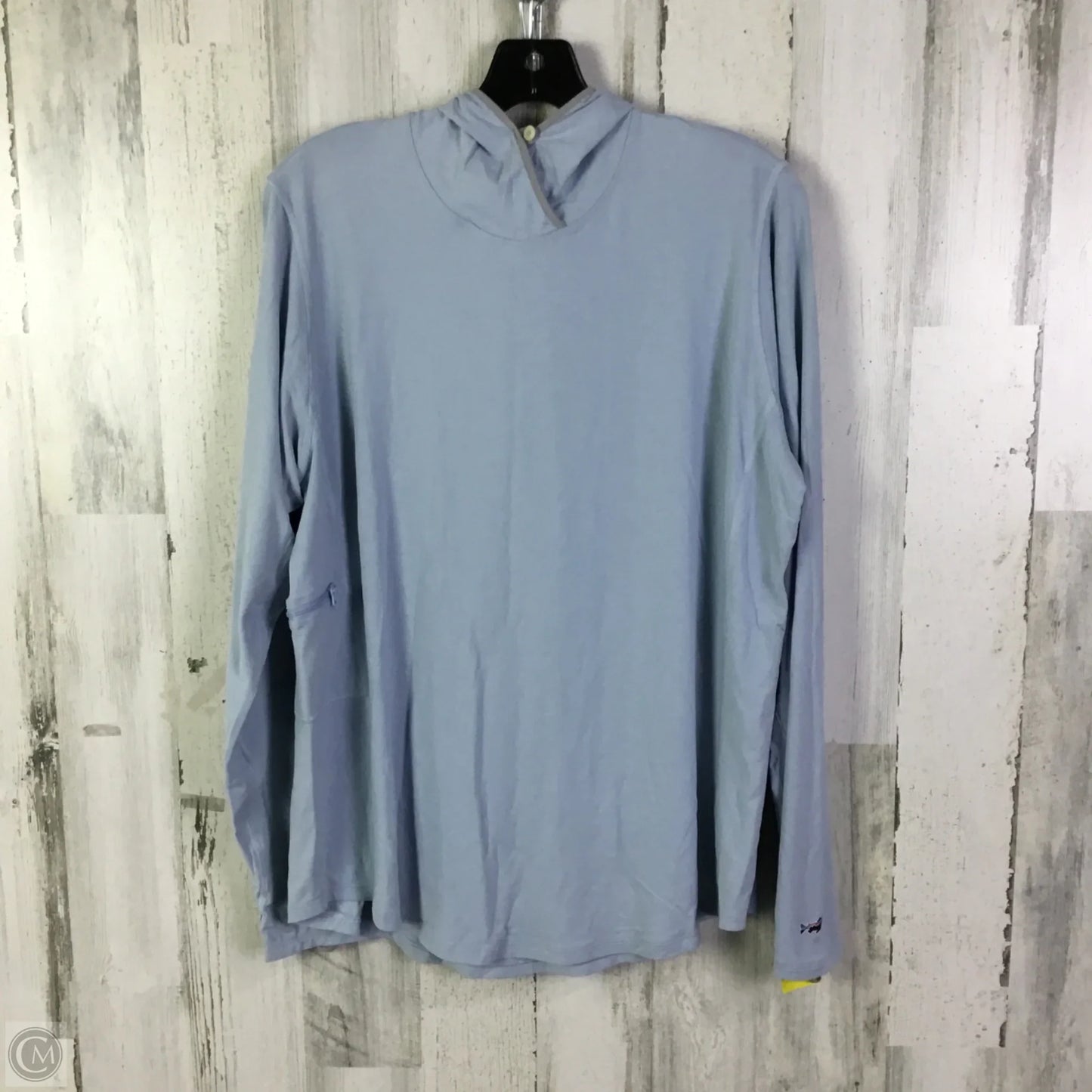 Top Long Sleeve By Patagonia In Blue, Size: Xl