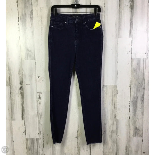 Jeans Skinny By Judy Blue In Blue Denim, Size: 4