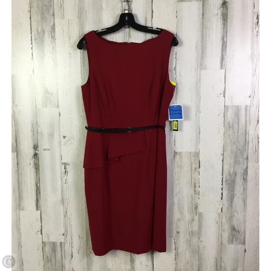 Dress Work By Antonio Melani In Red, Size: M