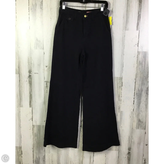 Jeans Wide Leg By Pilcro In Black Denim, Size: 2
