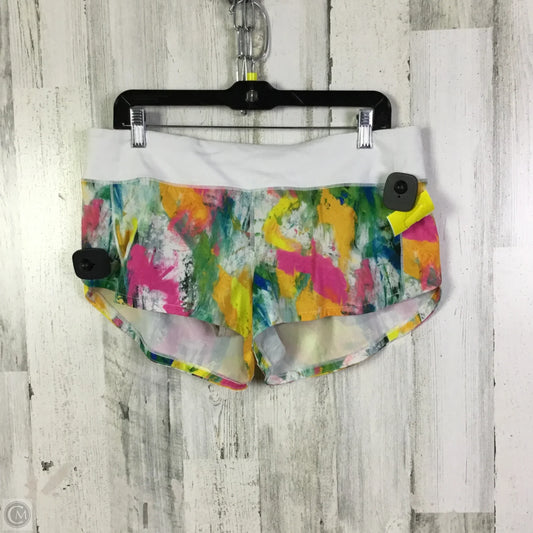 Athletic Shorts By Lululemon In Multi-colored, Size: 10