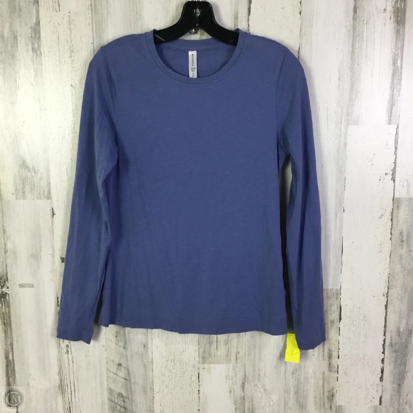 Athletic Top Long Sleeve Crewneck By Athleta In Blue, Size: Xs