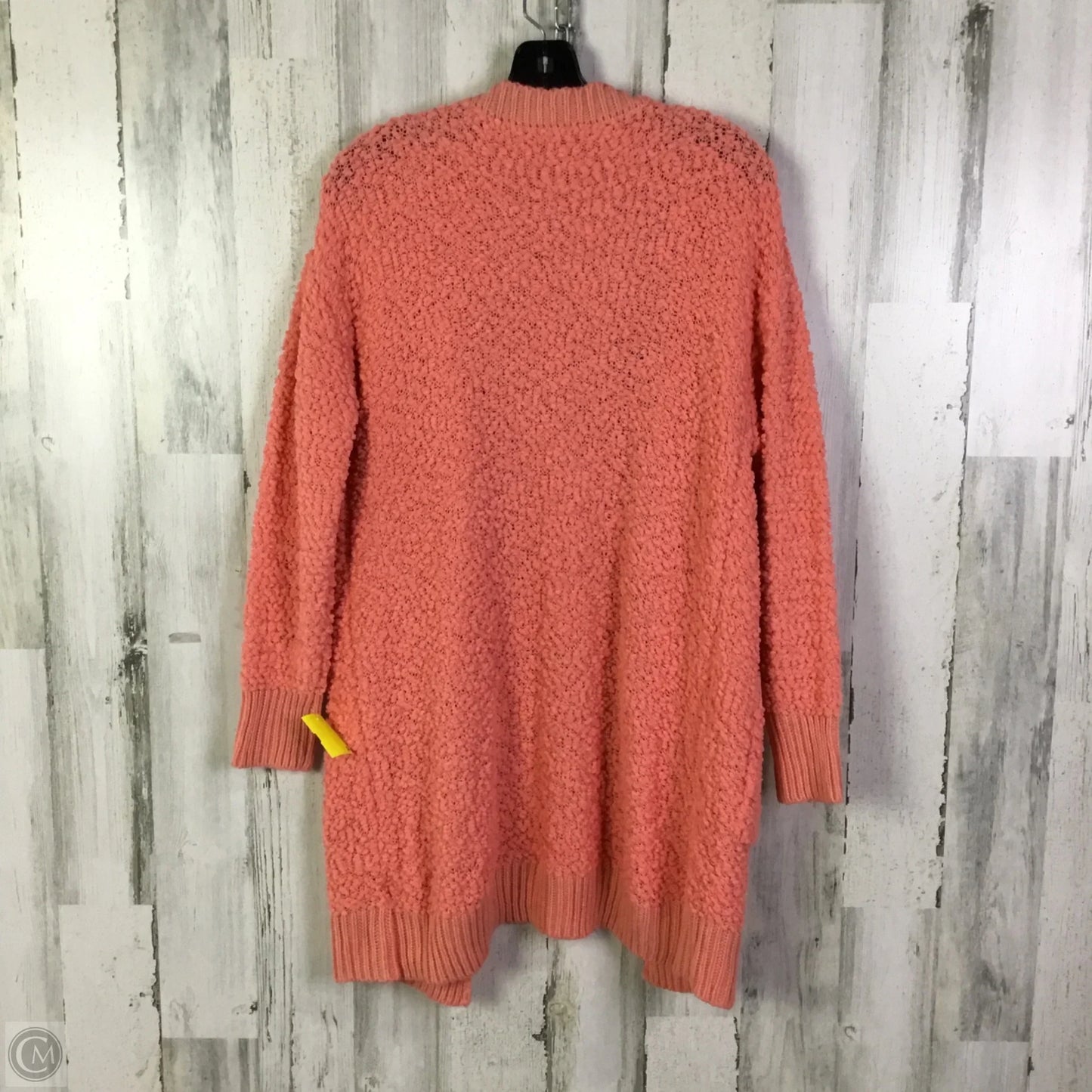 Sweater Cardigan By Zenana In Pink, Size: L