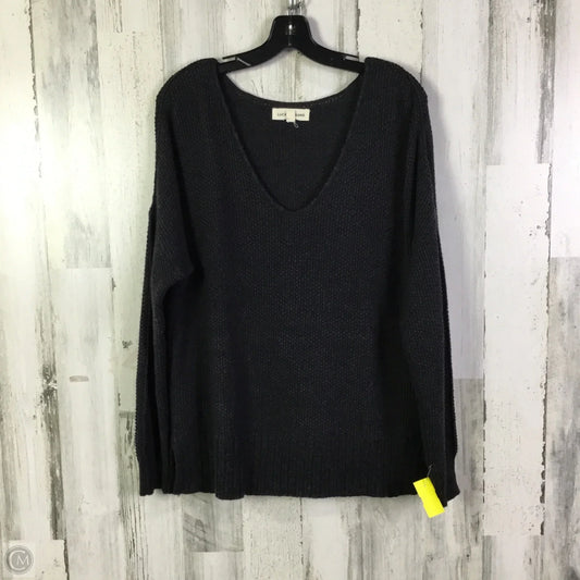 Sweater By Lucky Brand In Black, Size: M