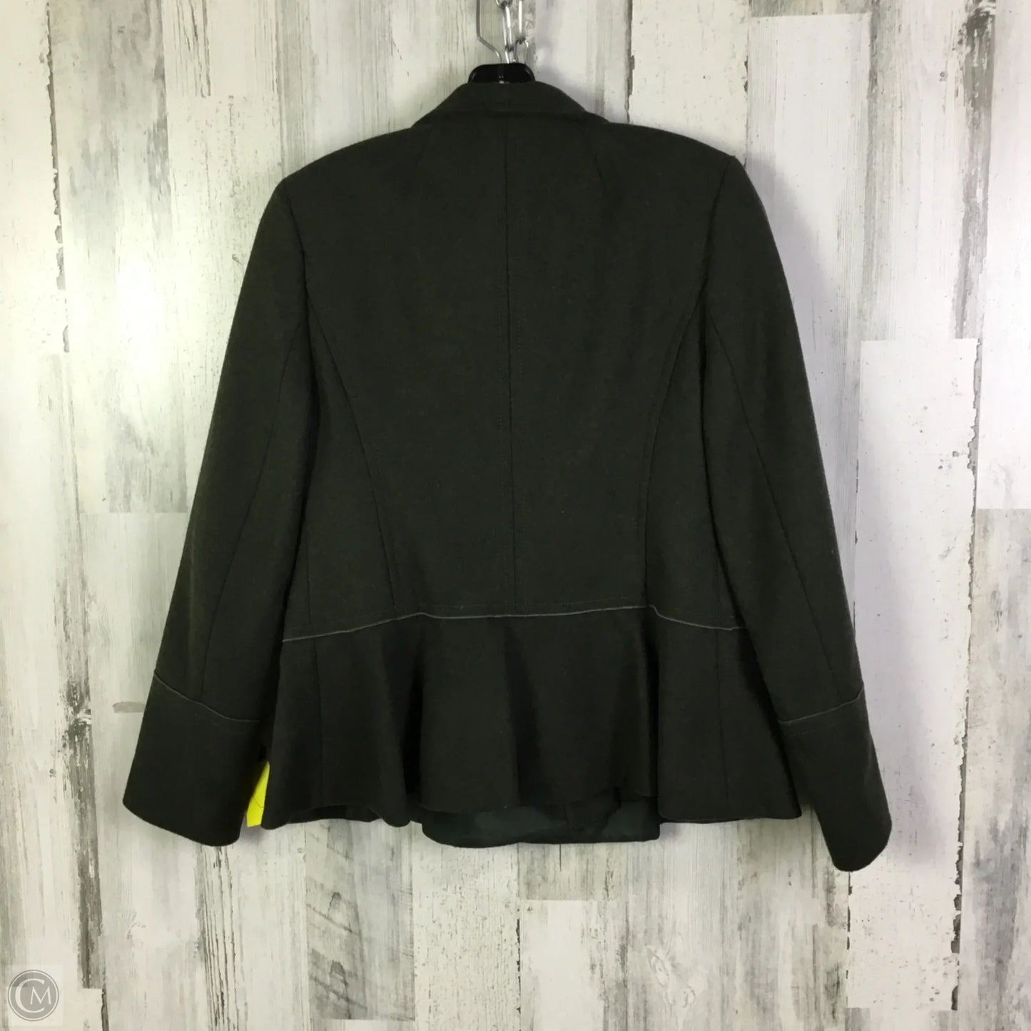 Coat Peacoat By Banana Republic In Green, Size: Xs