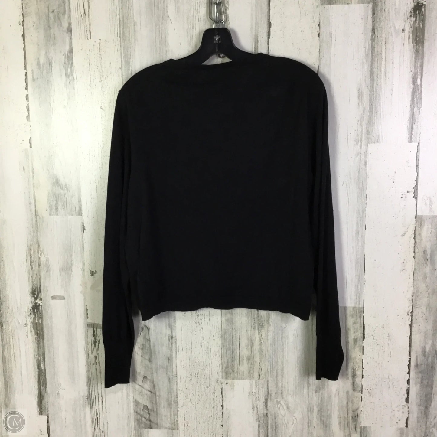 Sweater Cardigan By J. Crew In Black, Size: Xl