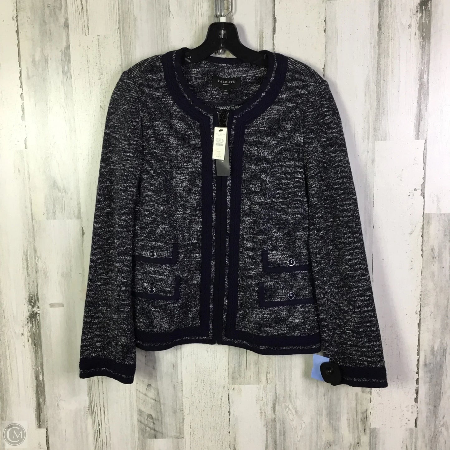 Jacket Other By Talbots In Blue, Size: 14p