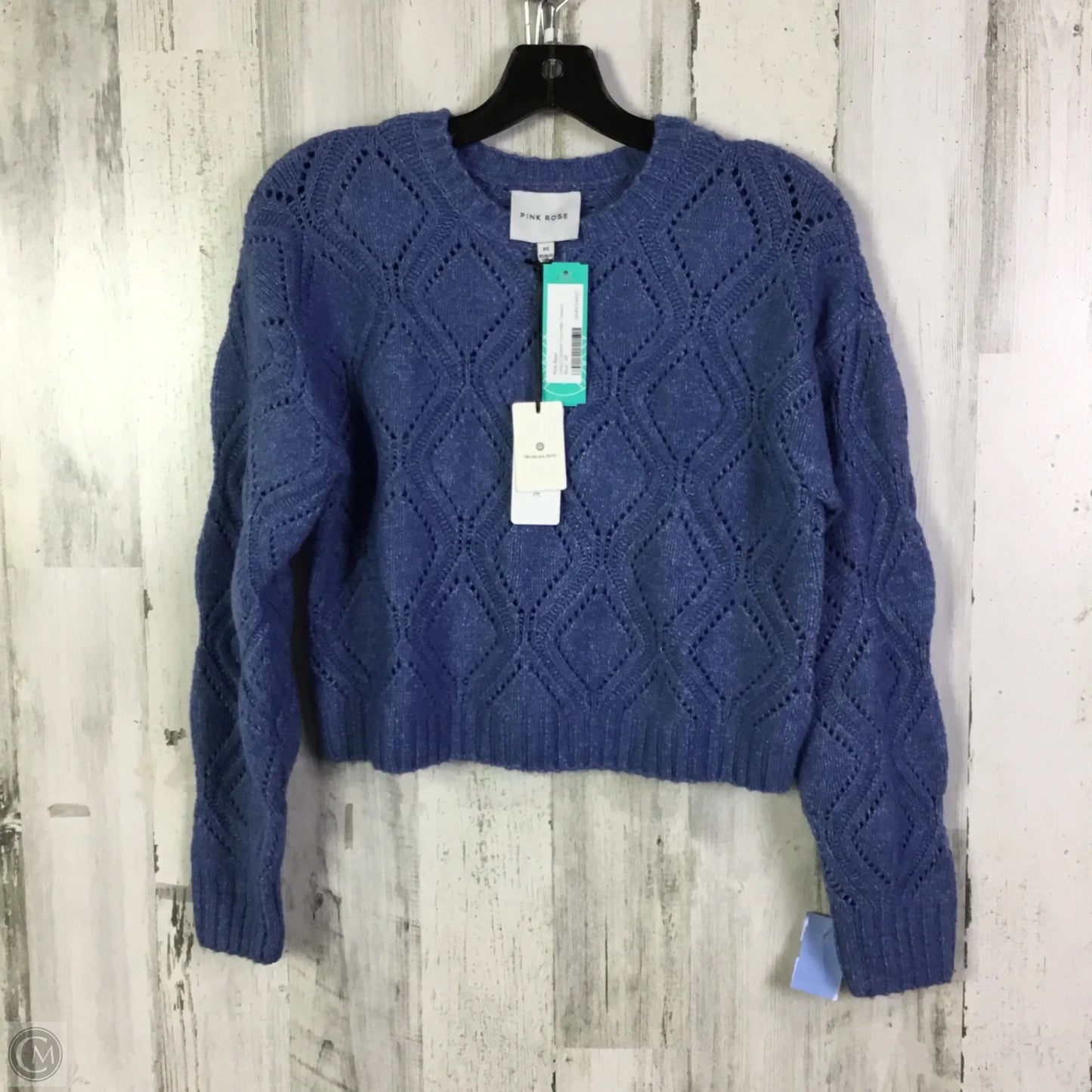 Sweater By Pink Rose In Blue, Size: Sp
