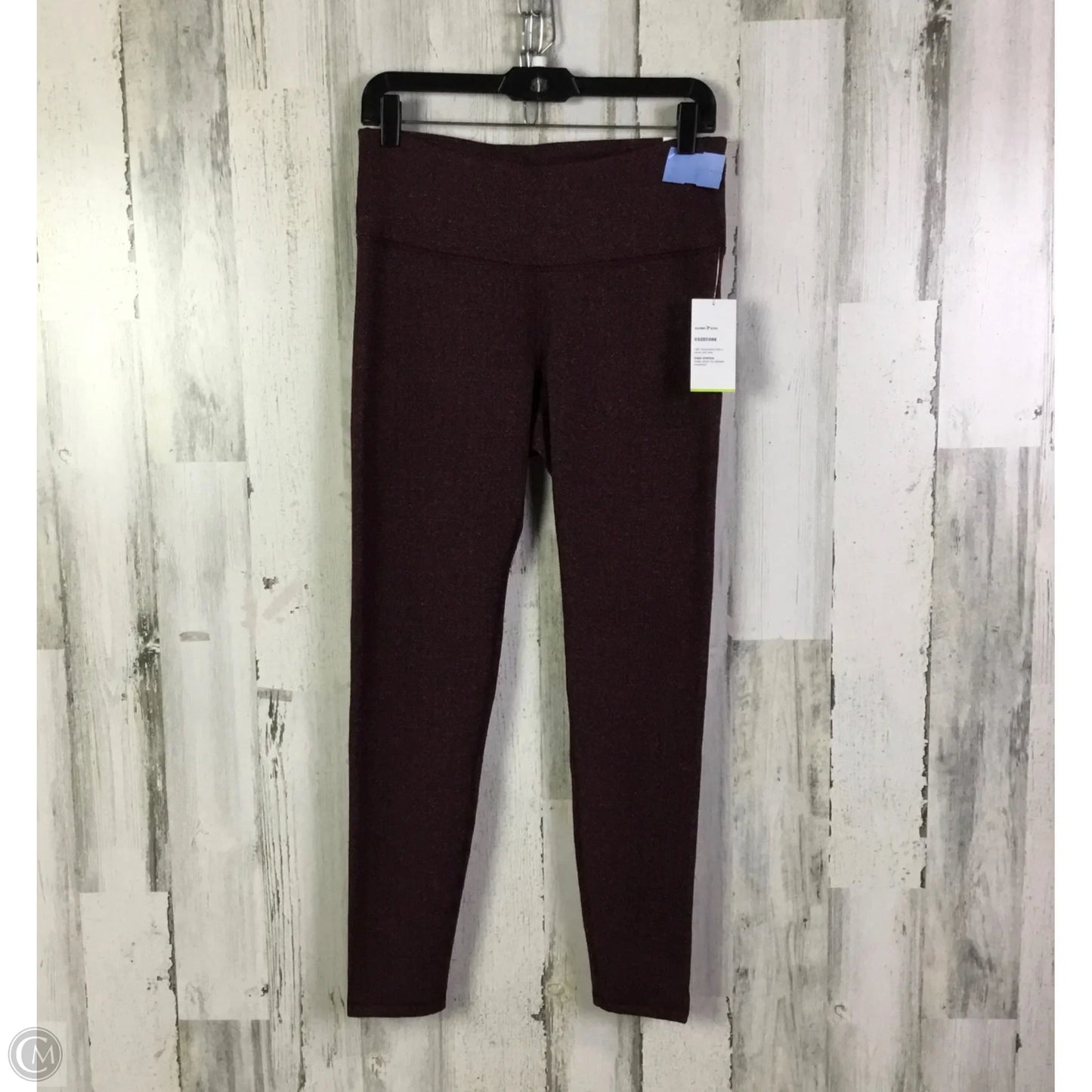 Athletic Leggings By Old Navy In Maroon, Size: L