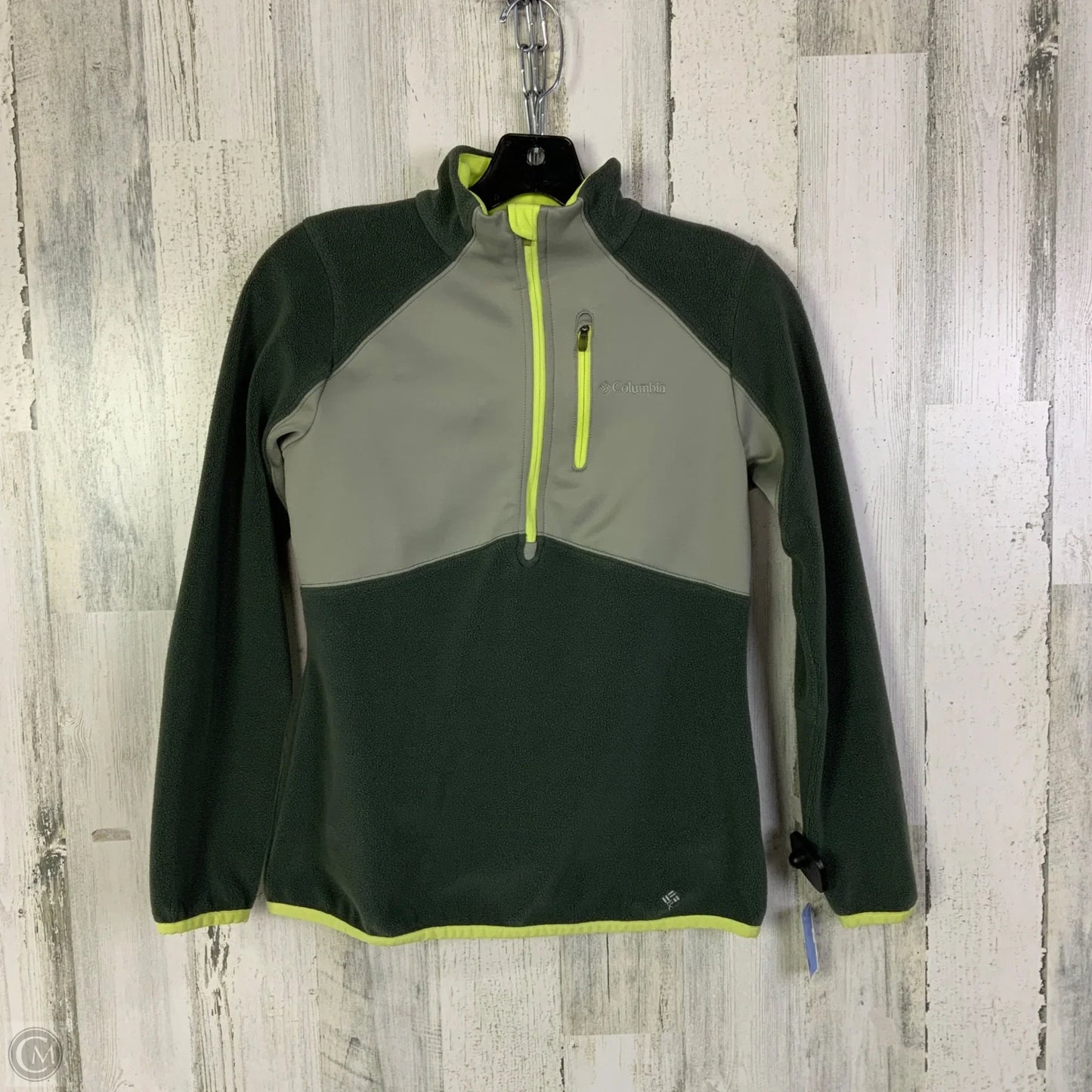 Athletic Jacket By Columbia In Grey, Size: Xs