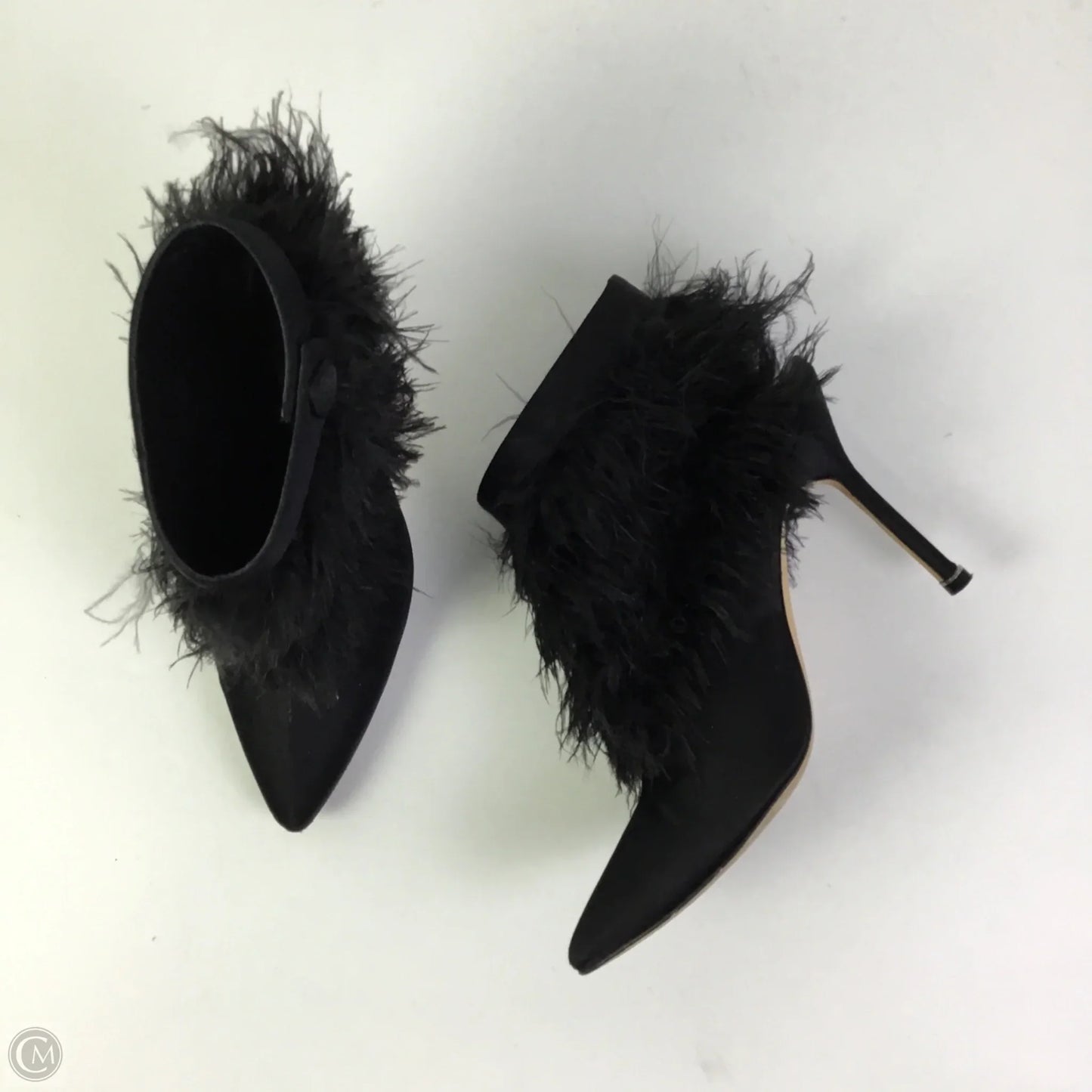 Shoes Luxury Designer By Manolo Blahnik In Black, Size: 7.5