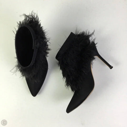 Shoes Luxury Designer By Manolo Blahnik In Black, Size: 7.5