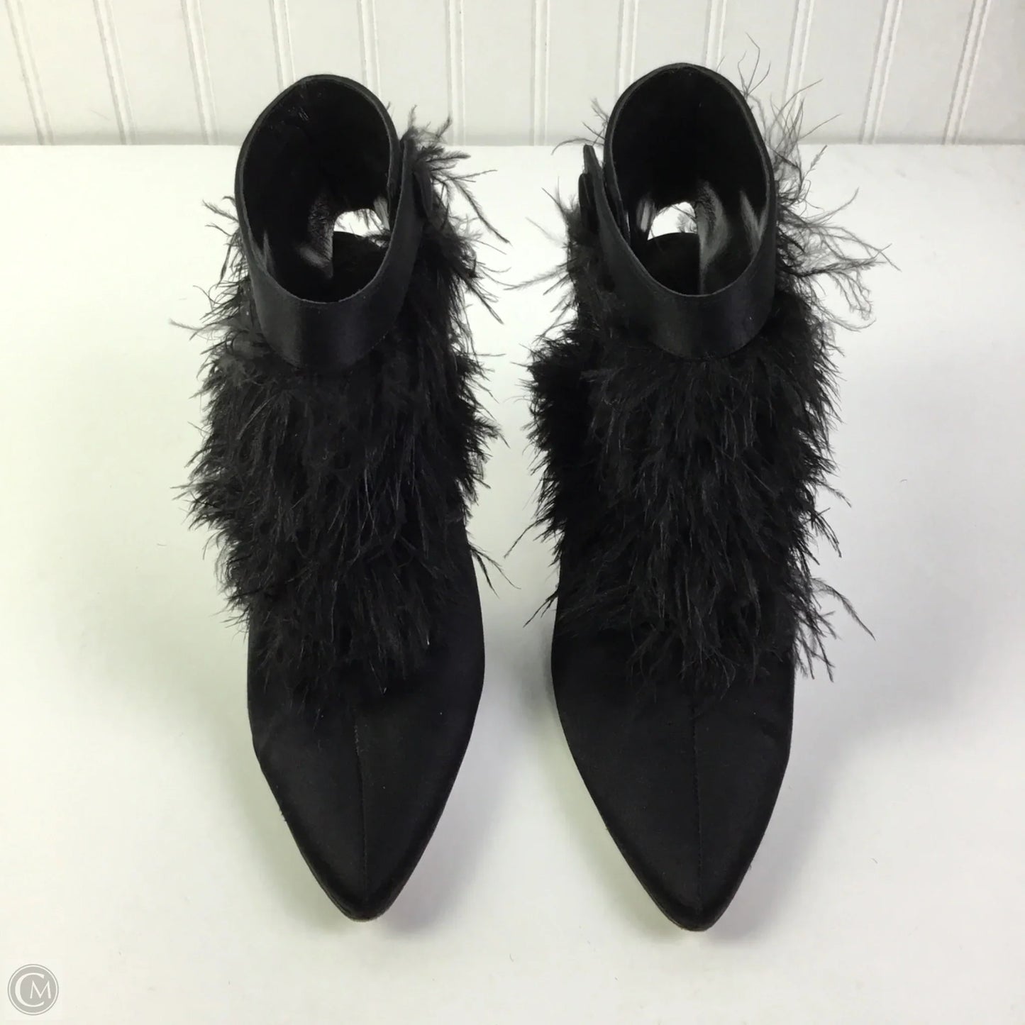 Shoes Luxury Designer By Manolo Blahnik In Black, Size: 7.5