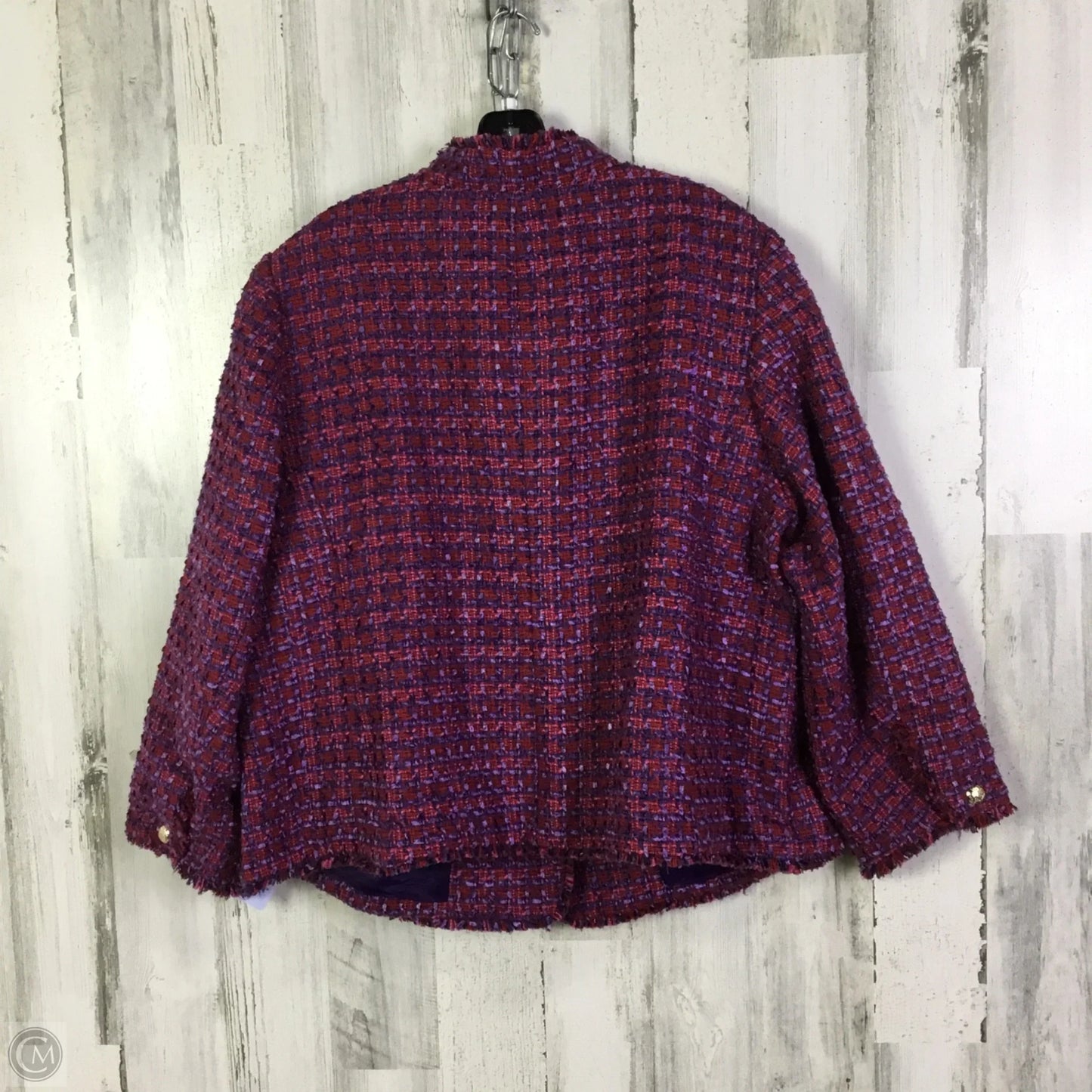 Blazer By Talbots In Purple, Size: Xl