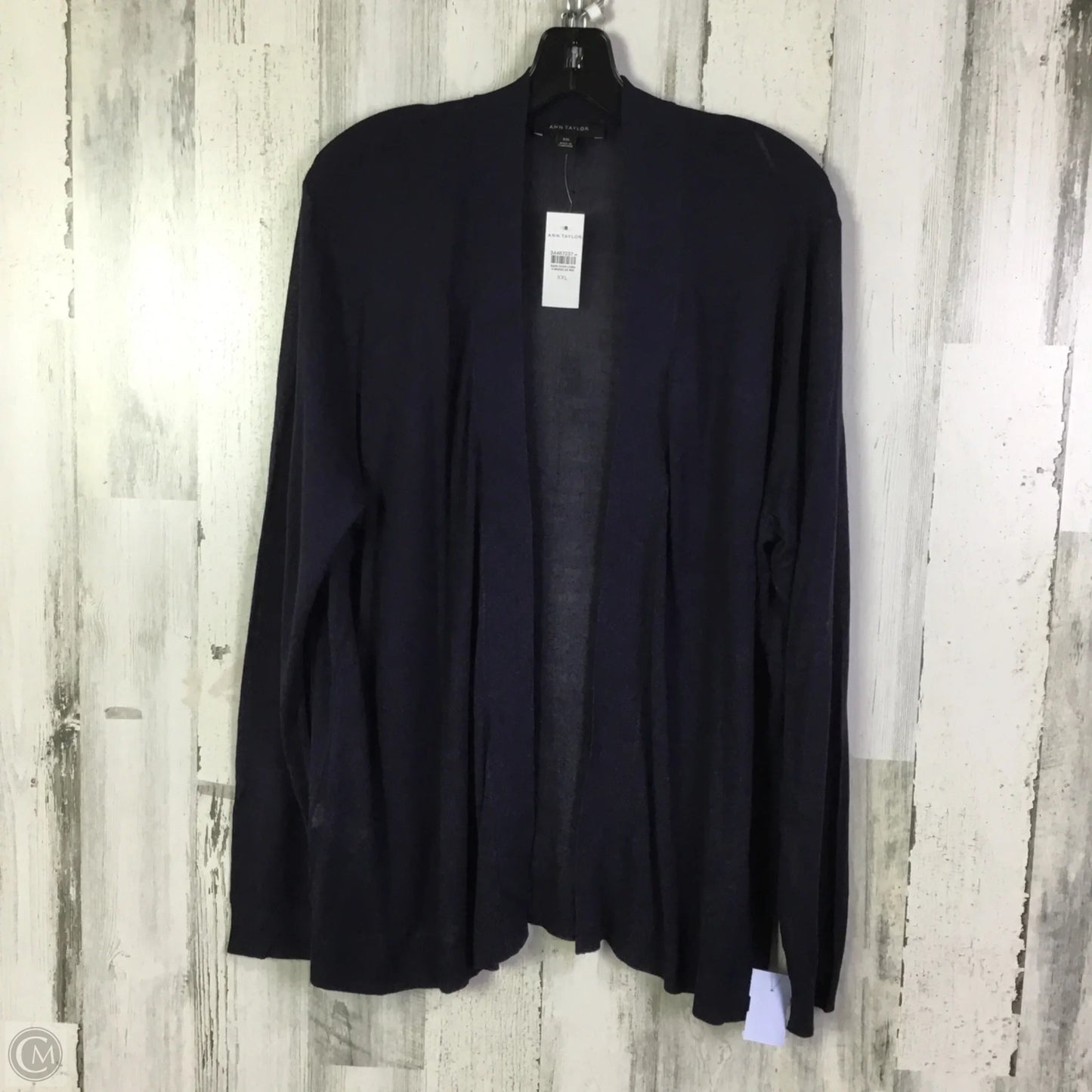 Cardigan By Ann Taylor In Navy, Size: Xxl