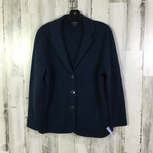 Sweater Cardigan By Talbots In Blue, Size: Xl