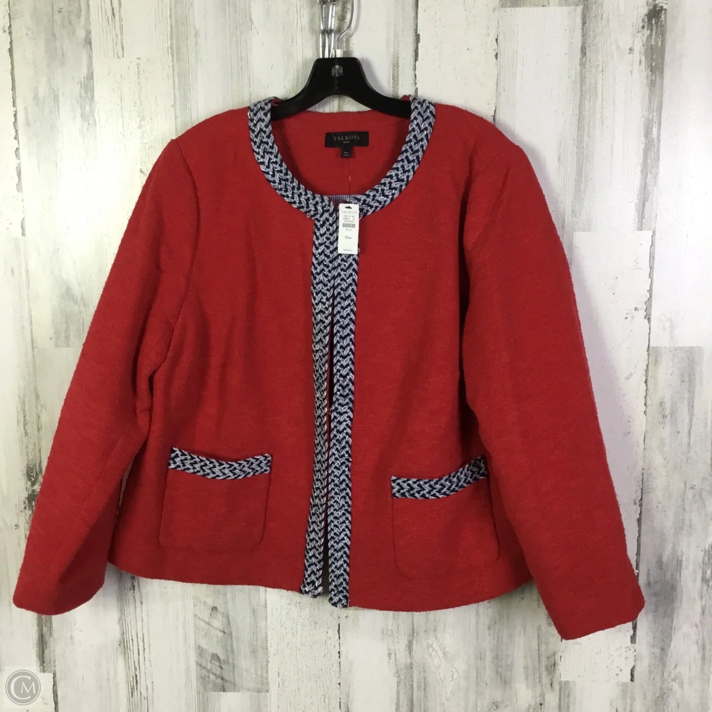 Blazer By Talbots In Red, Size: 1x