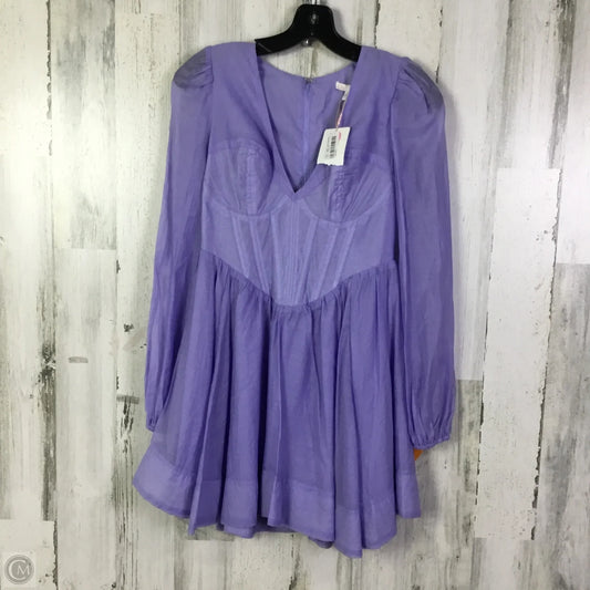 Dress Casual Short By Gianni Bini In Purple, Size: Xs