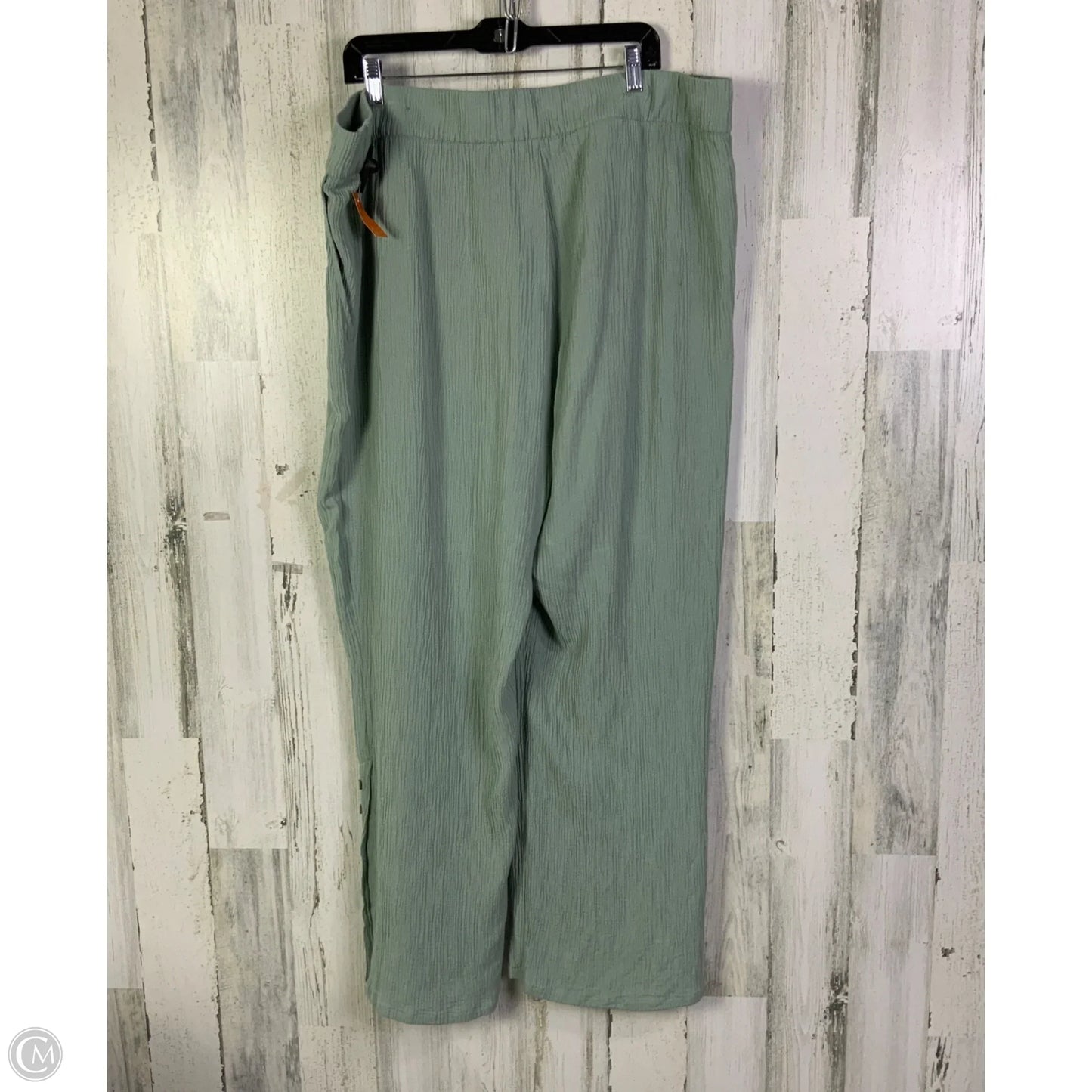 Lounge Set Pants By Soft Surroundings In Green, Size: 3x