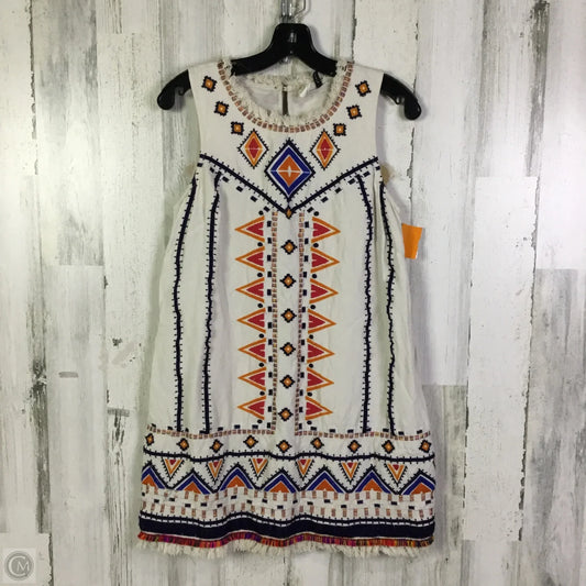 Dress Casual Short By Anthropologie In White, Size: S