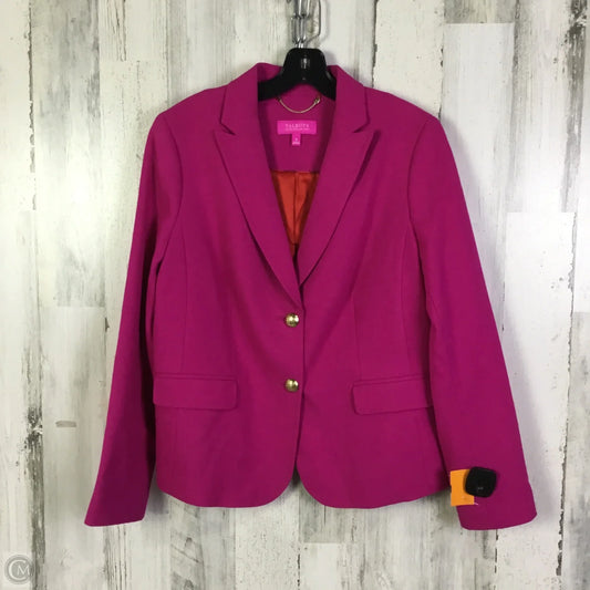 Blazer By Talbots In Pink, Size: M
