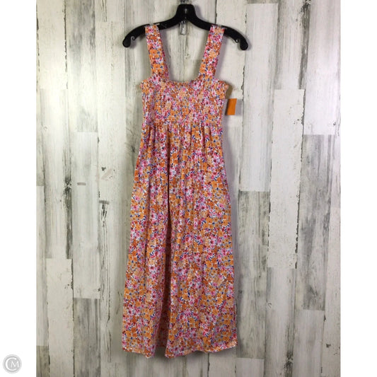 Dress Casual Maxi By Old Navy In Orange, Size: Xs