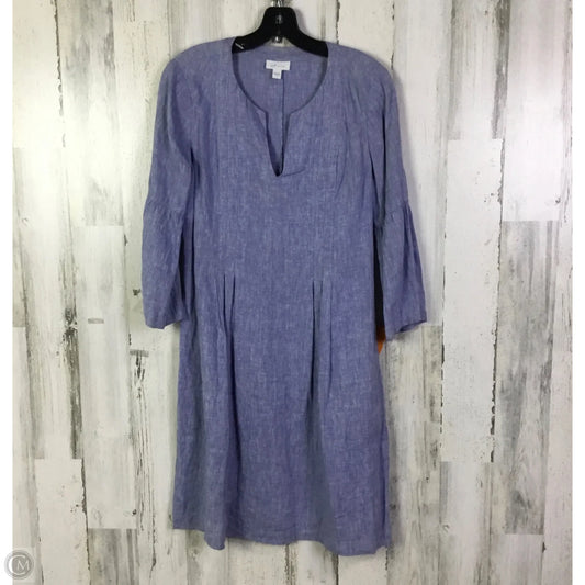 Dress Casual Short By J. Jill In Blue Denim, Size: S