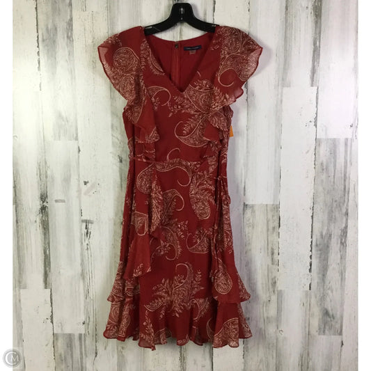 Dress Casual Short By Tommy Hilfiger In Red, Size: M