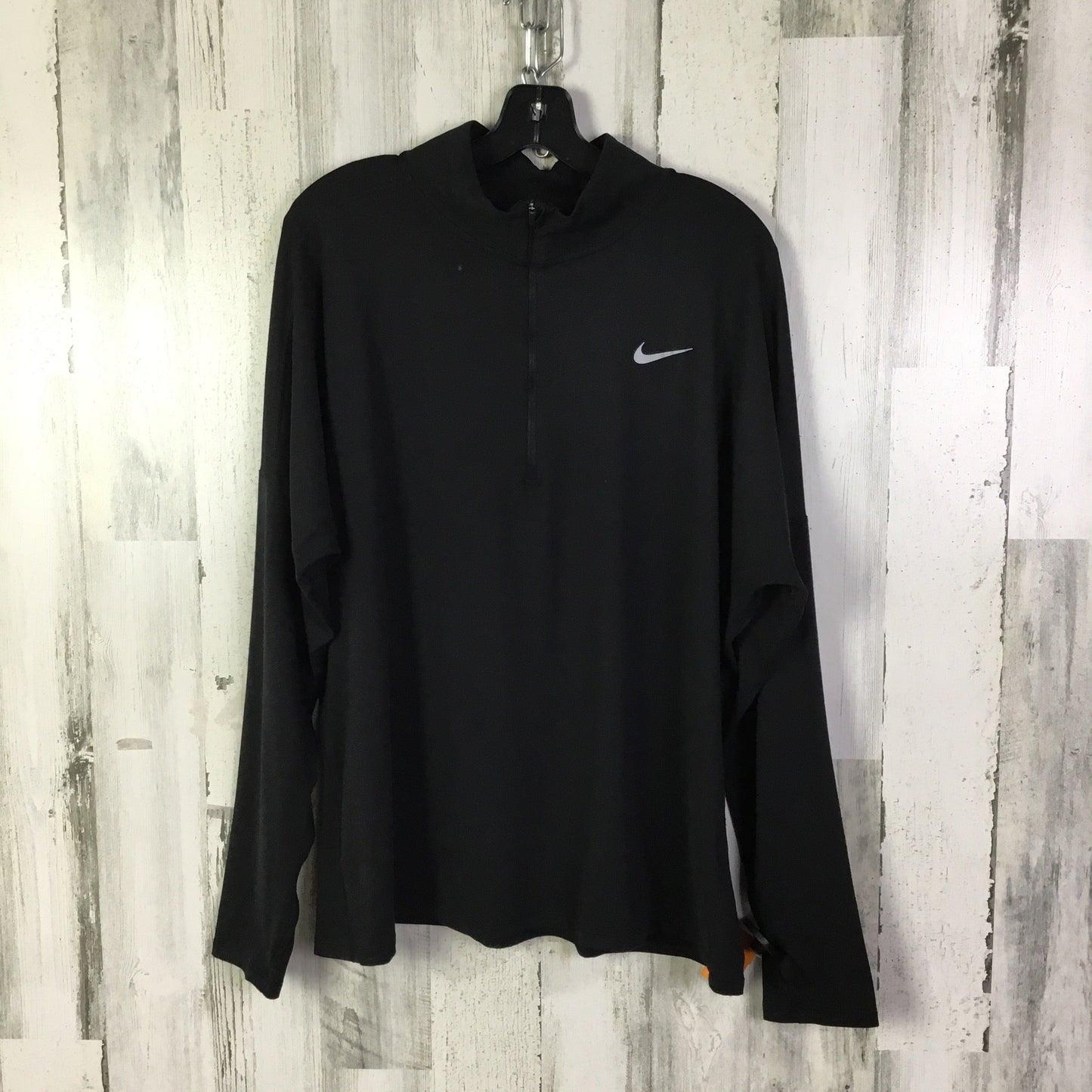 Athletic Jacket By Nike Apparel In Black, Size: 1x