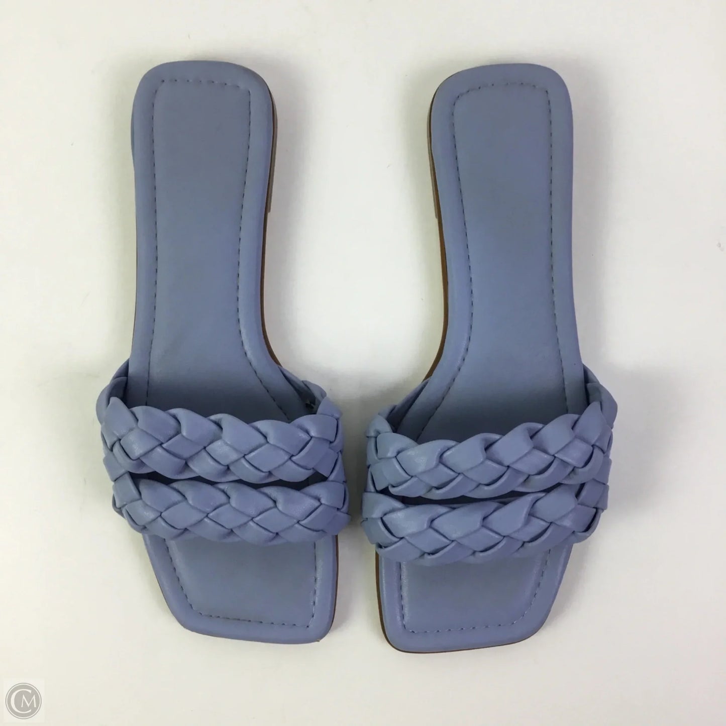 Sandals Flats By Zara In Blue, Size: 8.5