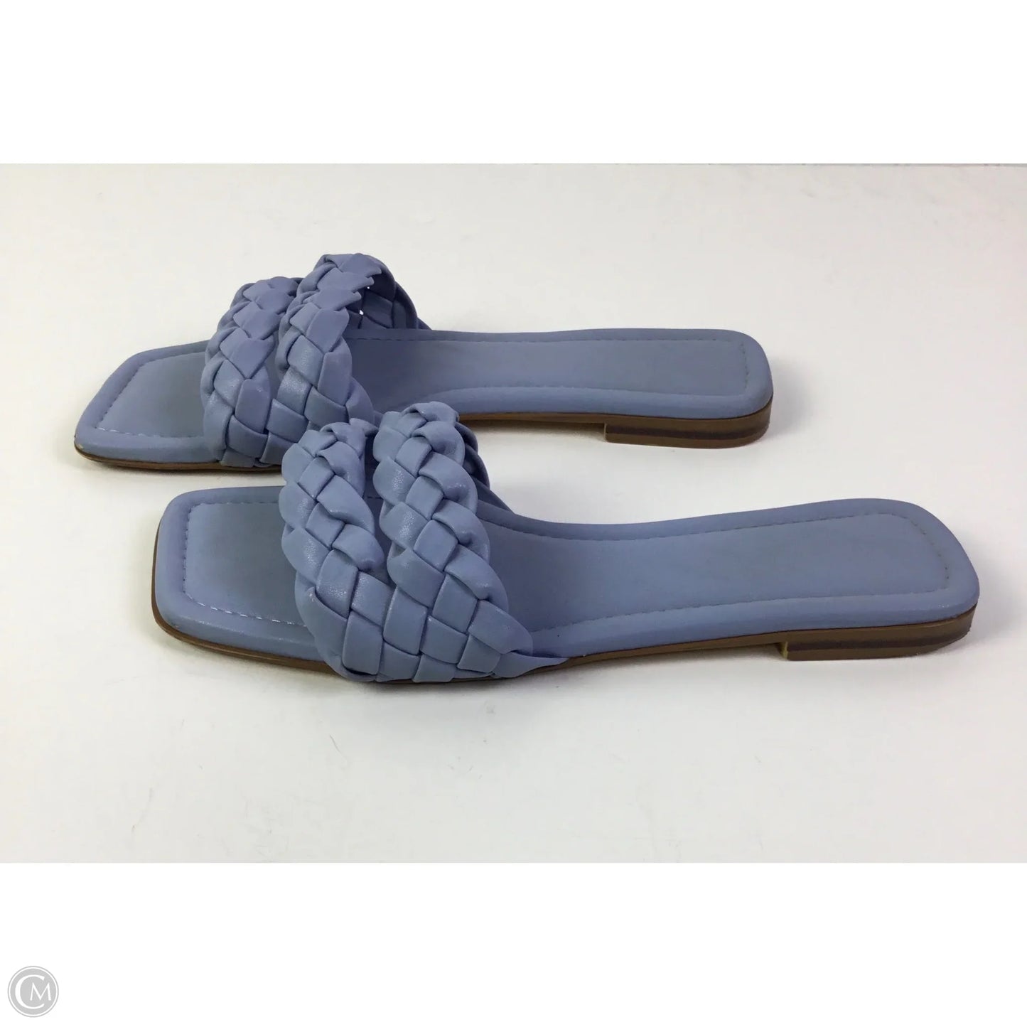 Sandals Flats By Zara In Blue, Size: 8.5