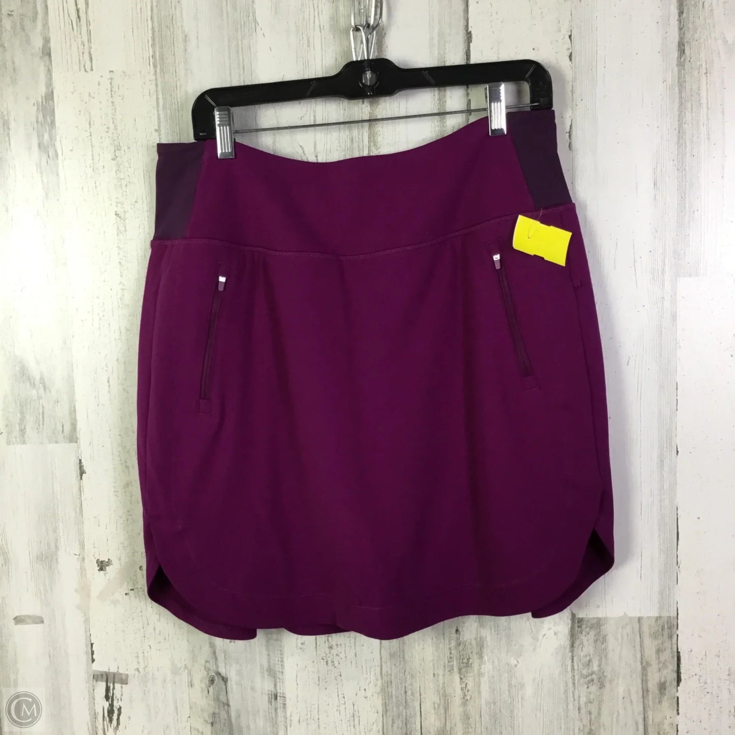Athletic Skort By Athleta In Purple, Size: L