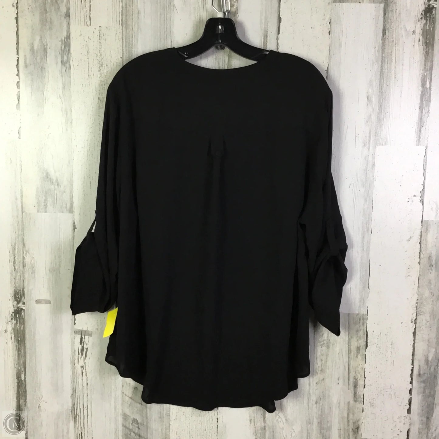 Top Long Sleeve By Torrid In Black, Size: 1x