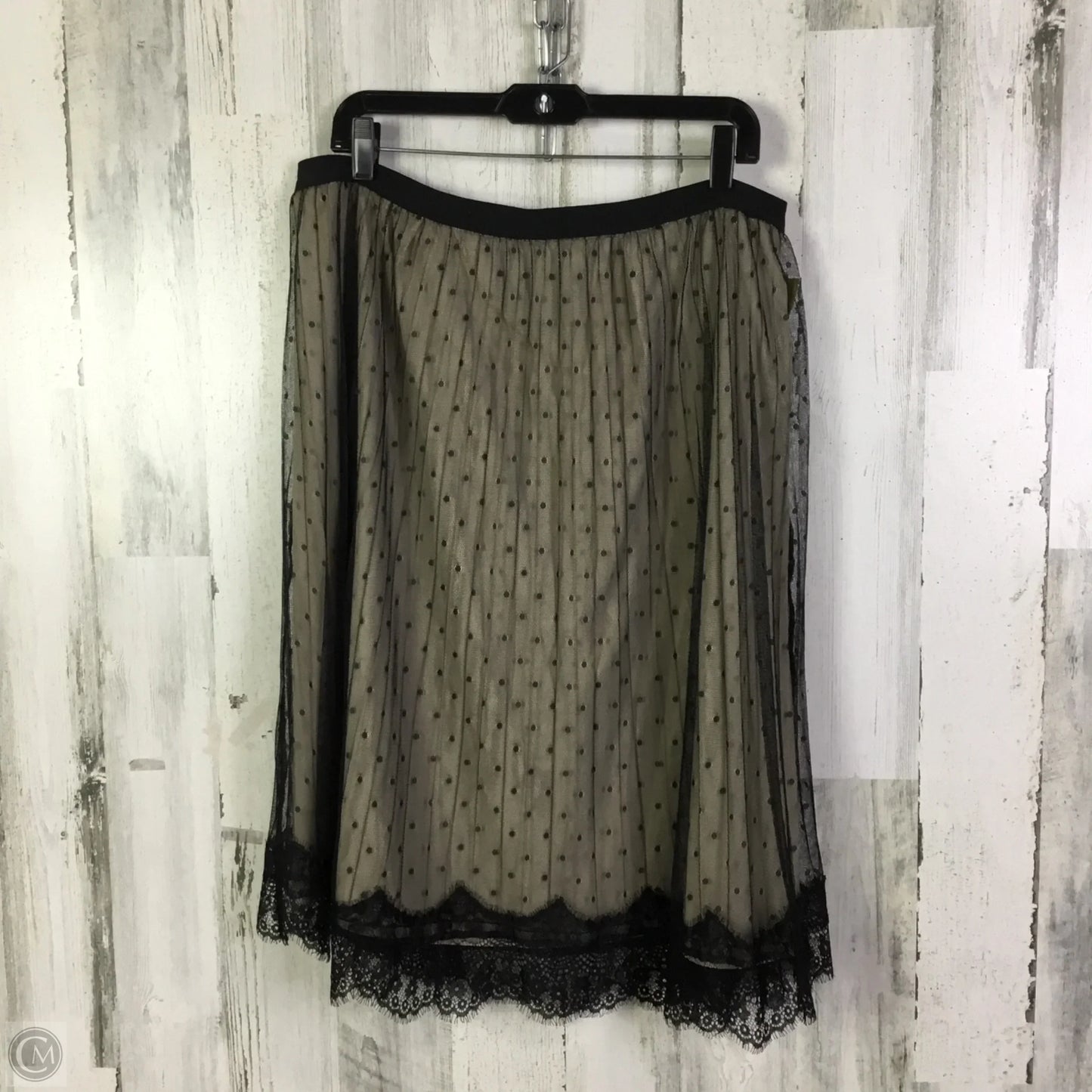 Skirt Midi By Worthington In Black, Size: 16