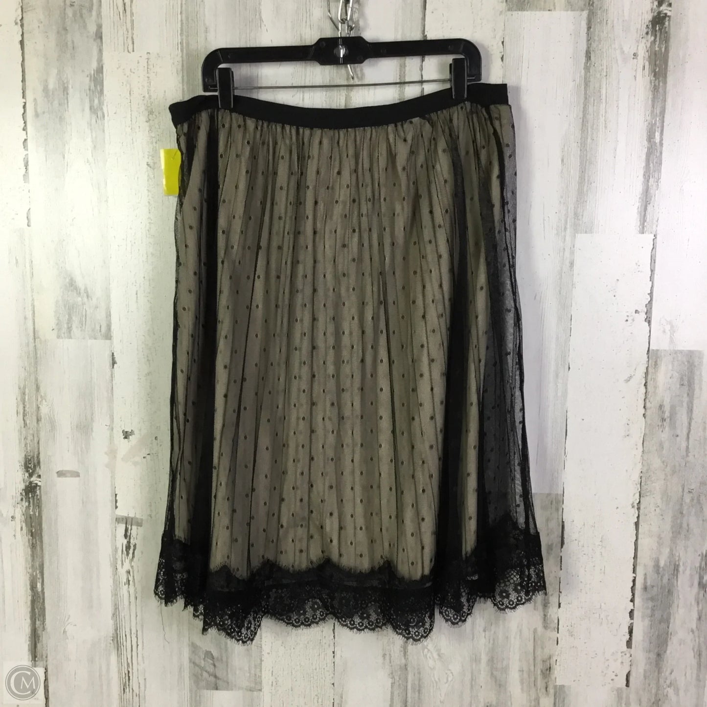 Skirt Midi By Worthington In Black, Size: 16