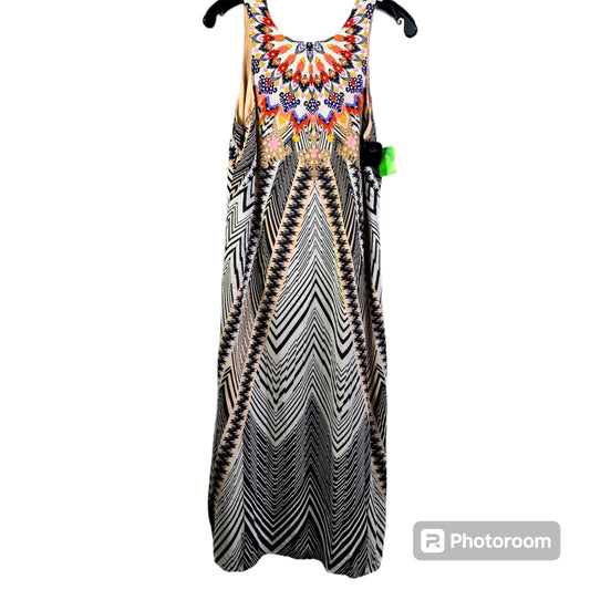Multi-colored Dress Casual Midi Hd In Paris, Size S