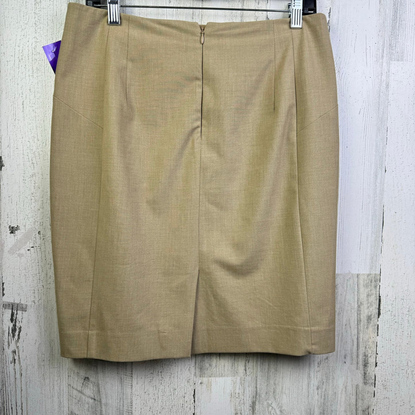 Tan Skirt Mini & Short Limited, Size 8
