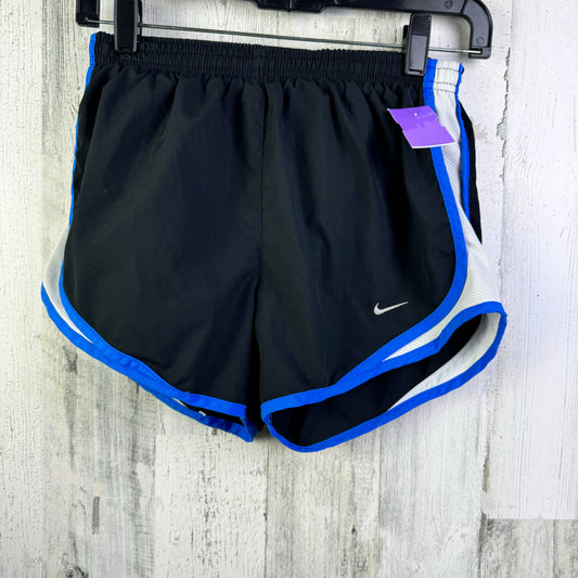 Black & Blue Athletic Shorts Nike Apparel, Size Xs