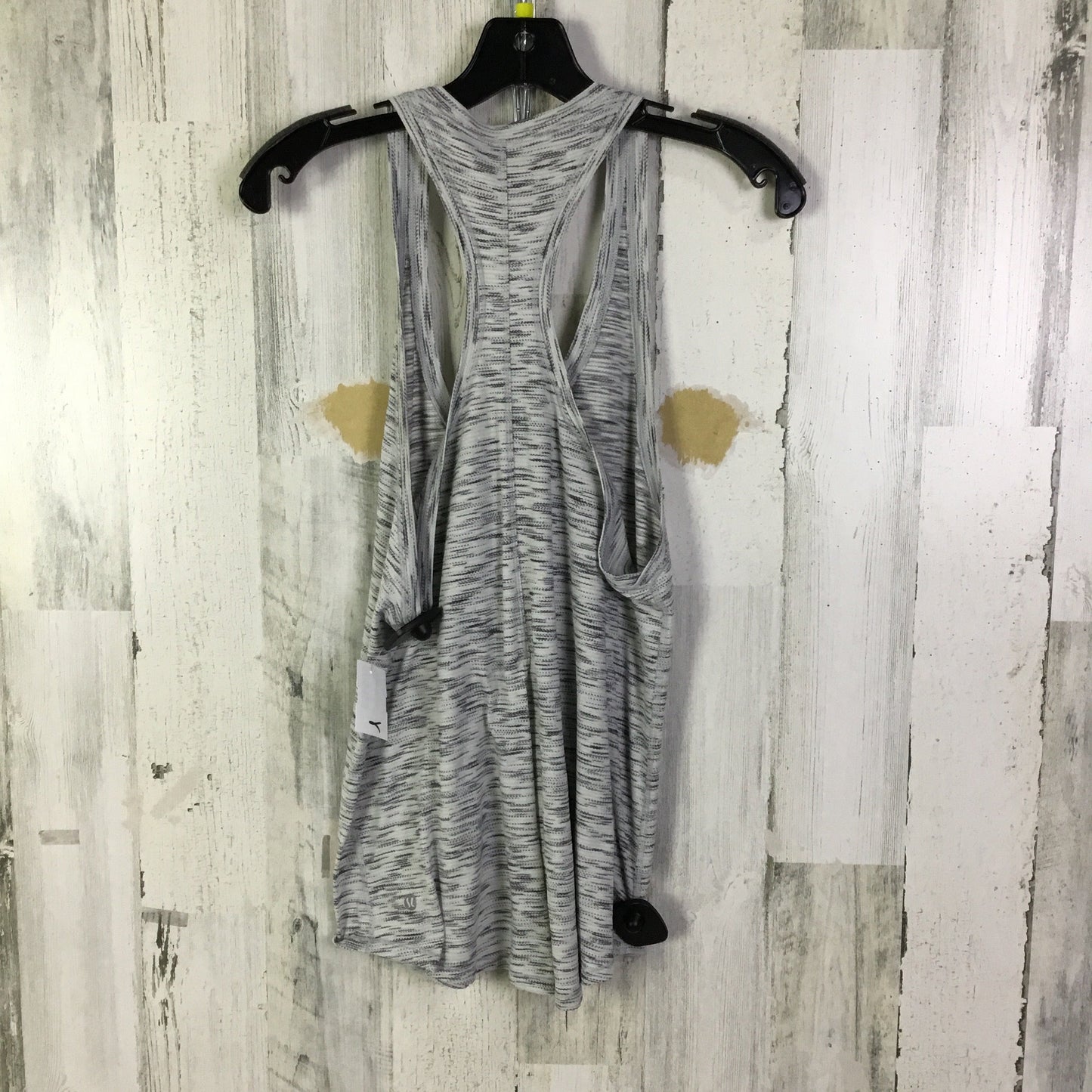 Athletic Tank Top By Lululemon In Grey & White, Size: S