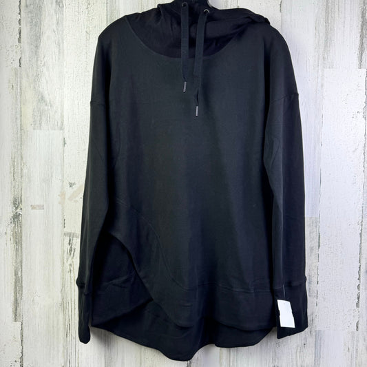 Sweatshirt Hoodie By Clothes Mentor In Black, Size: M