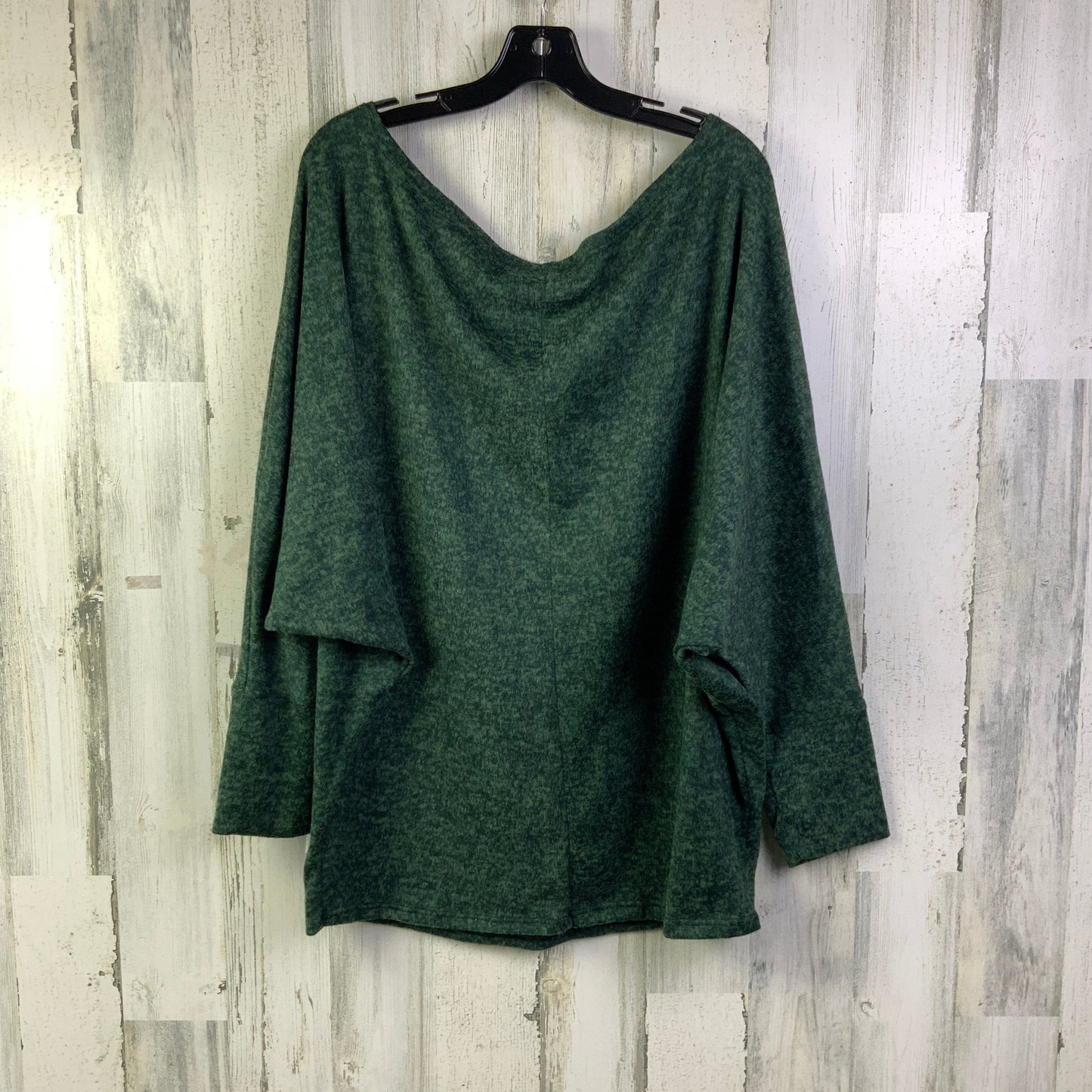 Top Long Sleeve By White Birch In Green, Size: Xl