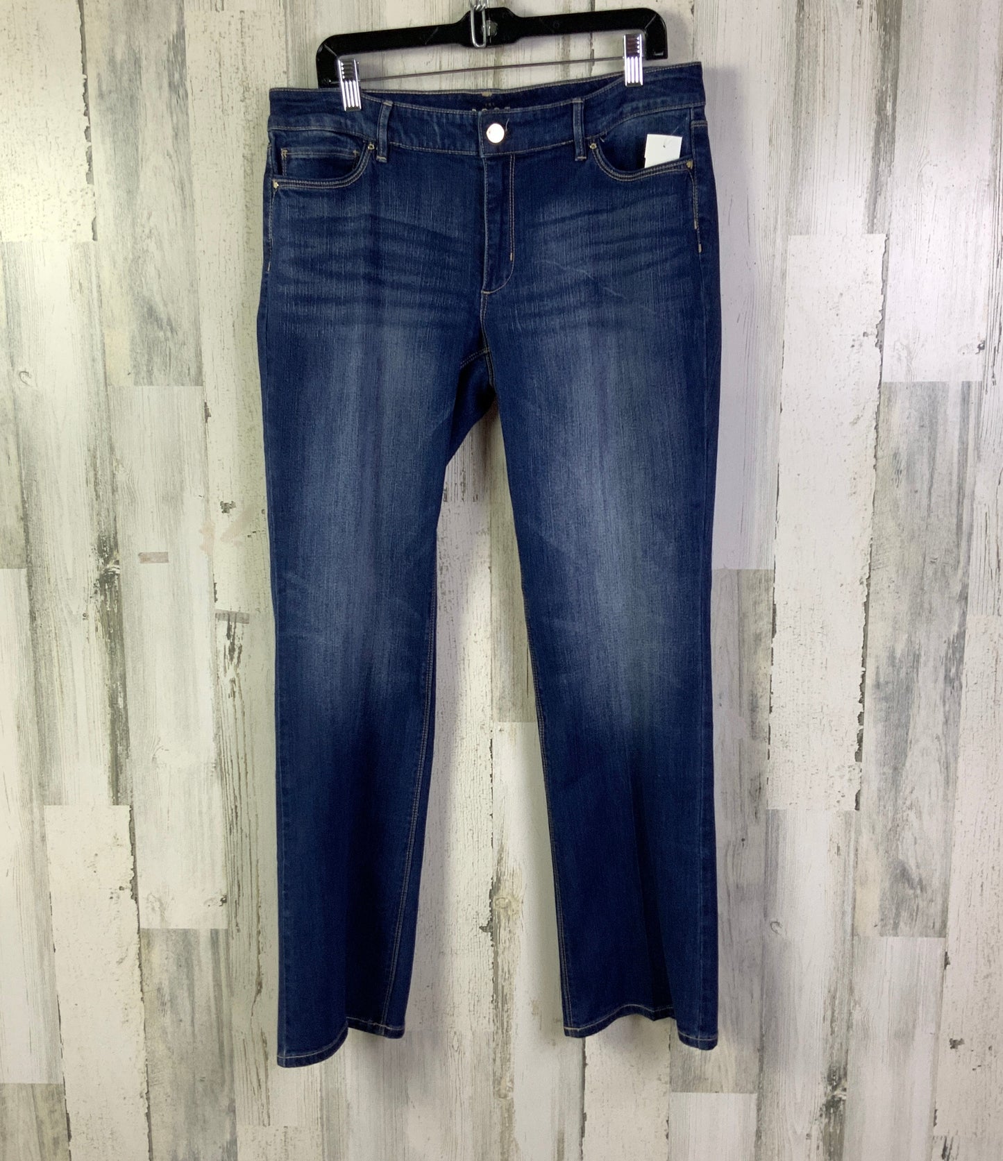 Jeans Boot Cut By White House Black Market In Blue Denim, Size: 12