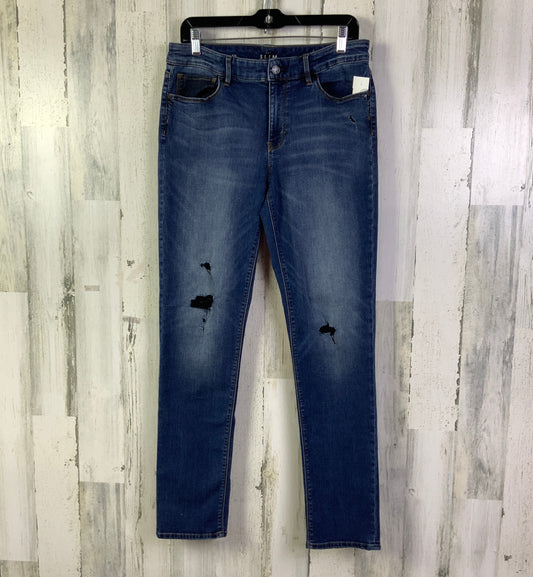 Jeans Skinny By White House Black Market In Blue Denim, Size: 12