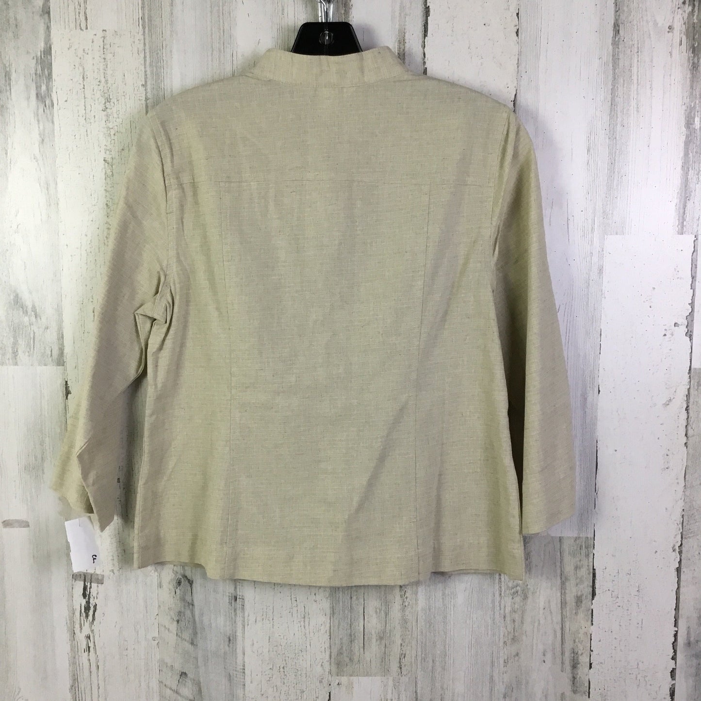 Blouse 3/4 Sleeve By Christopher And Banks In Tan, Size: S