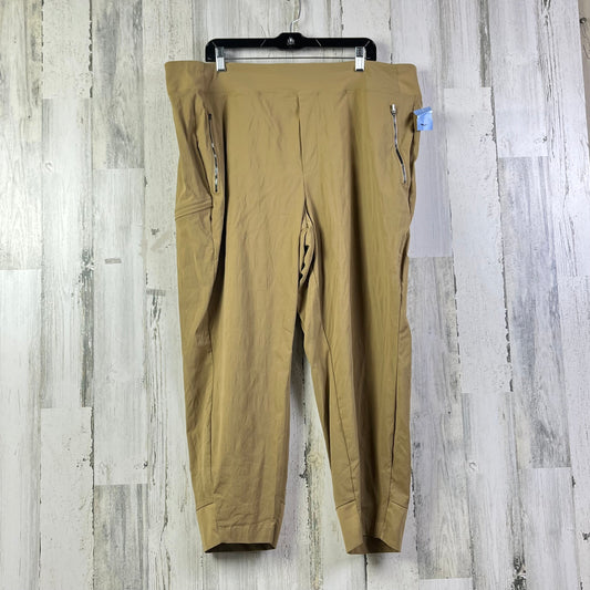 Athletic Pants By Athleta In Tan, Size: 1x