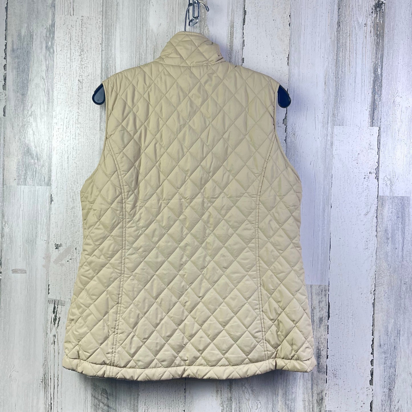 Vest Puffer & Quilted By Free Country In Tan, Size: L