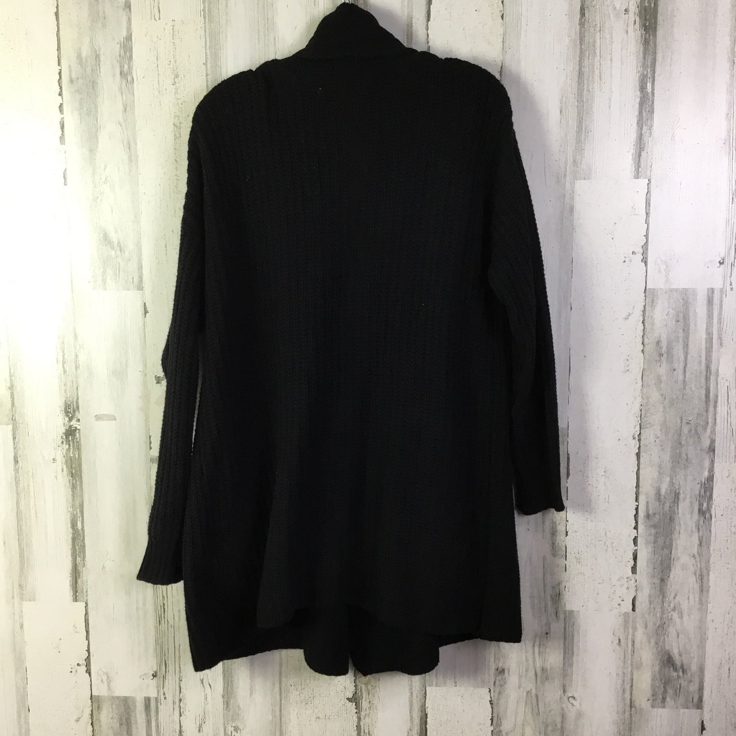 Sweater Cardigan By Clothes Mentor In Black, Size: M