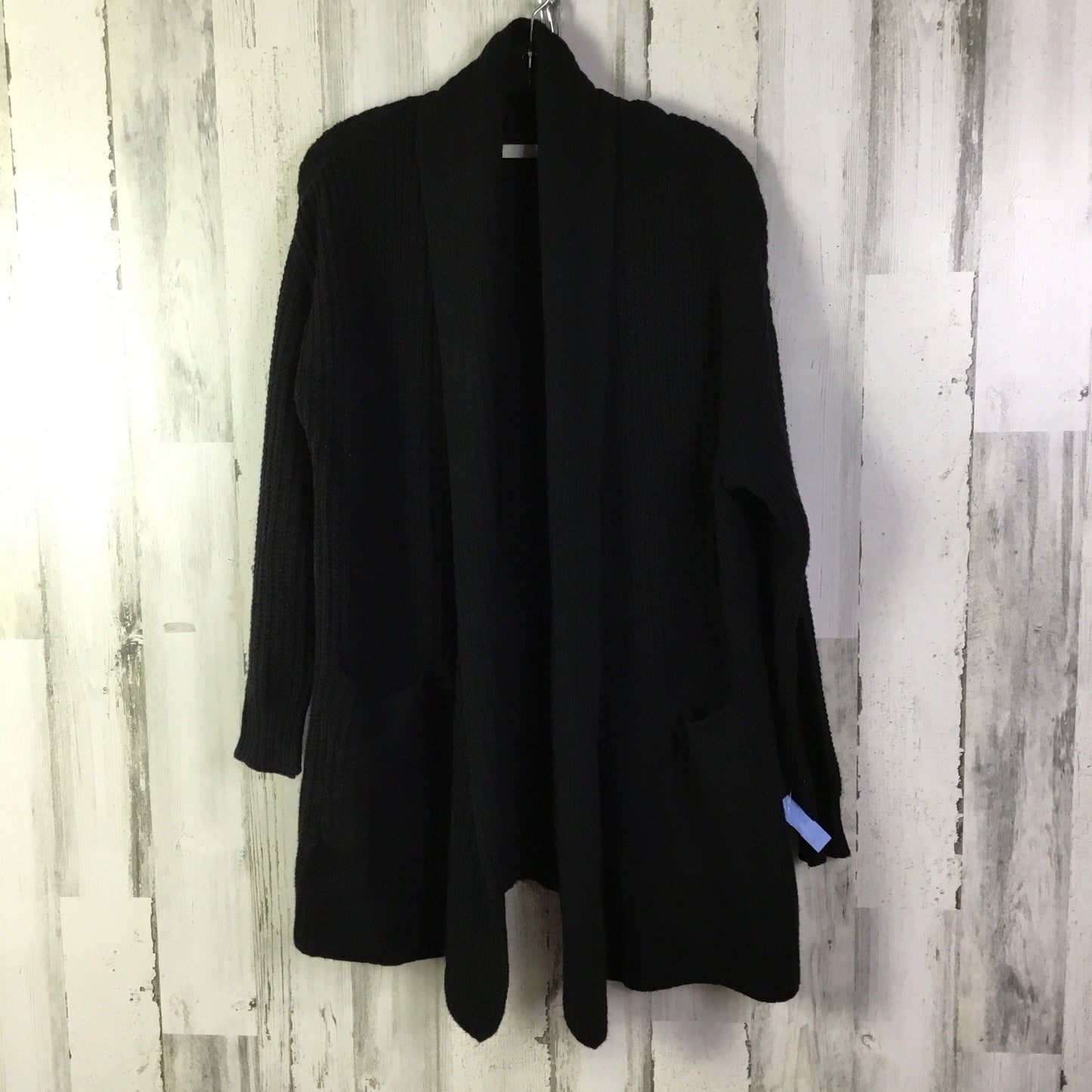 Sweater Cardigan By Clothes Mentor In Black, Size: M