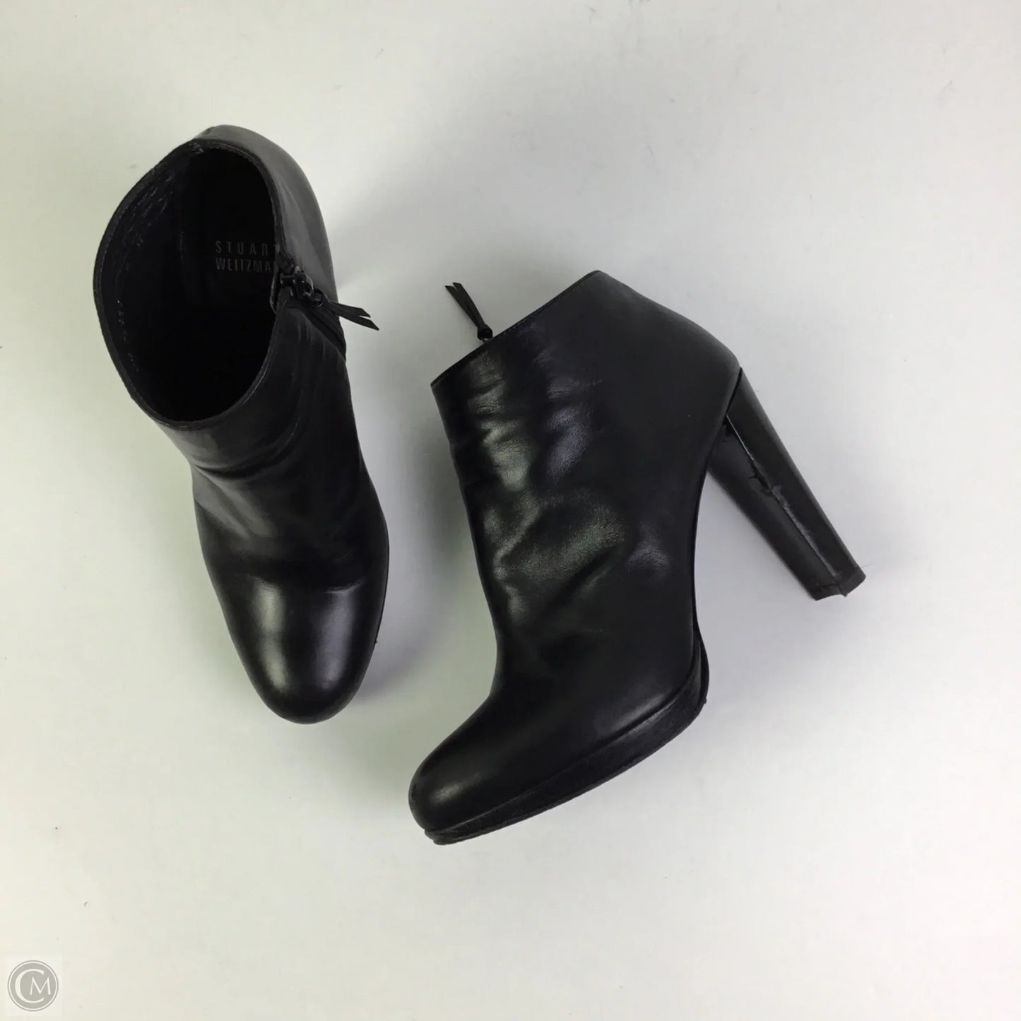 Boots Designer By Stuart Weitzman In Black, Size: 8