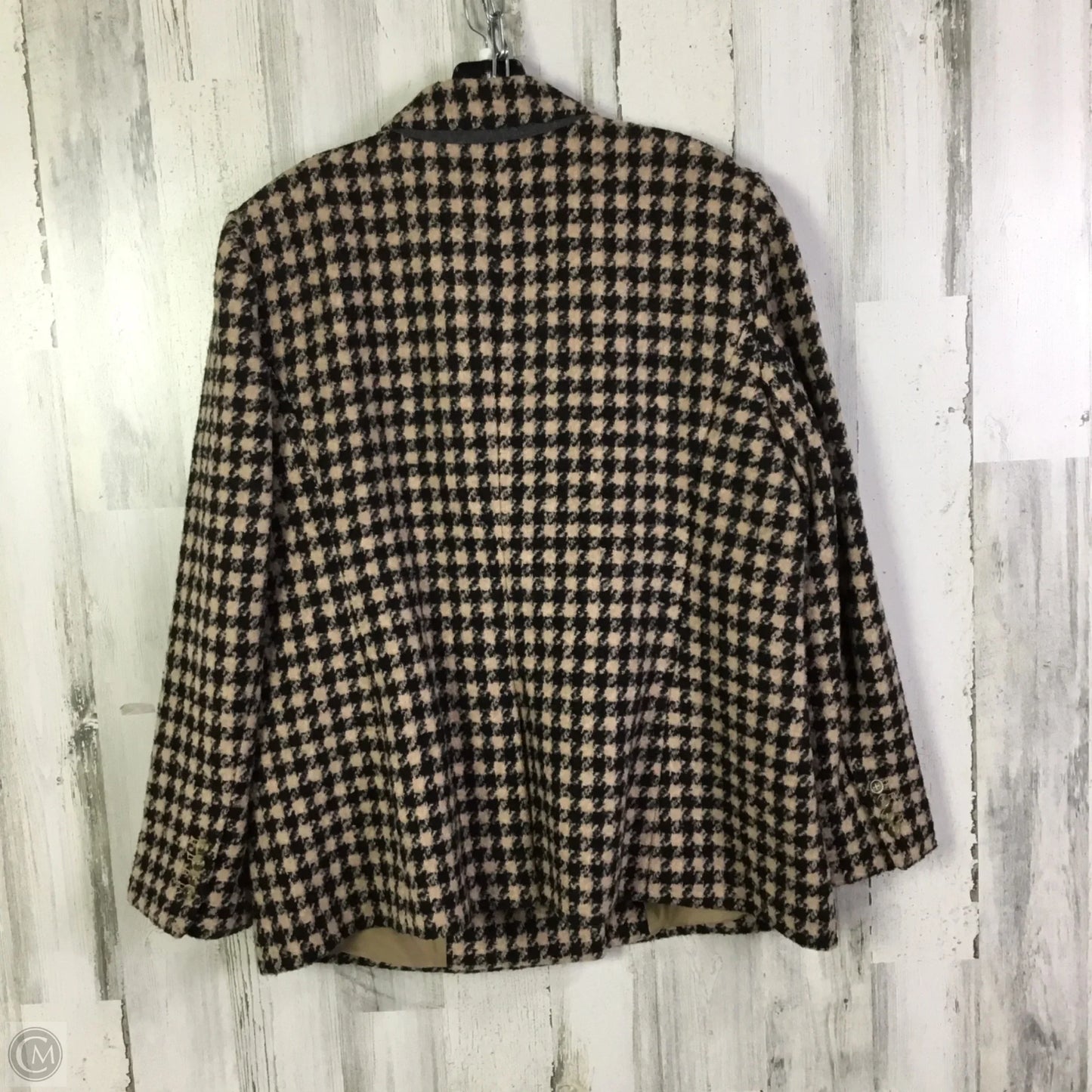 Coat Other By Ann Taylor In Black & Pink, Size: 1x